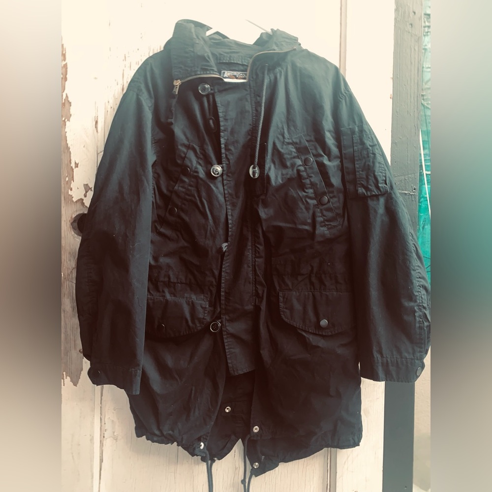 AMERICAN LIVING BLACK‎ WOMENS COAT - Picture 5 of 7